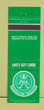 Matchbook Cover - PGA Golf Sheraton Resort Palm Beach Gardens FL