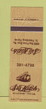 Matchbook Cover - Sea Ketch Seafood Steak St Petersburg FL