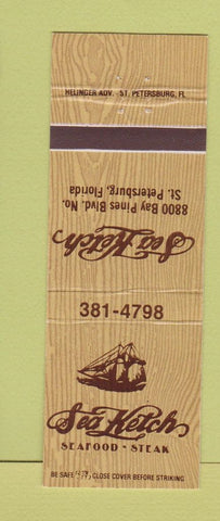 Matchbook Cover - Sea Ketch Seafood Steak St Petersburg FL