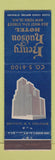 Matchbook Cover - Henry Hudson Hotel New York City
