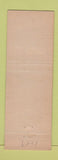Matchbook Cover - Henry Hudson Hotel New York City