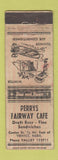 Matchbook Cover - Perry's Fairway Cafe Venice NE WORN