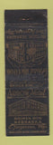 Matchbook Cover - Arrow Hotel Broken Box NE McCook WORN