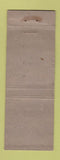 Matchbook Cover - Arrow Hotel Broken Box NE McCook WORN