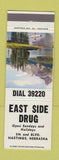 Matchbook Cover - East Side Drug Hastings NE