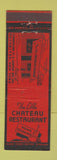 Matchbook Cover - Little Chateau Restaurant Rochester NY