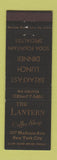 Matchbook Cover - The Lantern Restaurant Coffee Shop New York City