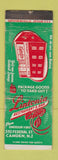 Matchbook Cover - Lintonia Restaurant Bar lobster Camden NJ WEAR