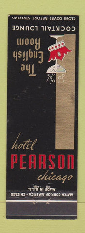 Matchbook Cover - Hotel Pearson Chicago IL