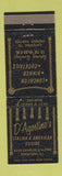 Matchbook Cover - D' Agostino's Italian Restaurant Rockford IL