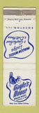 Matchbook Cover - Gayle's Roost Wagon Wheel Rockton IL CREASES