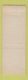 Matchbook Cover - D Perkins Opticians Reno NV