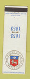 Matchbook Cover - Lancaster on the Nashua 1953 NH