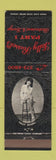 Matchbook Cover - Sally Russel's Part I Restaurant girlie Miami FL