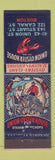 Matchbook Cover - Union Oyster House Boston MA