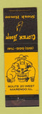 Matchbook Cover - Cloven Hoof Steak House Marengo IL