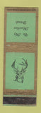 Matchbook Cover - Buckhorn Bar Laramie WY WEAR