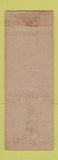 Matchbook Cover - The Gazelle Cleveland OH WORN