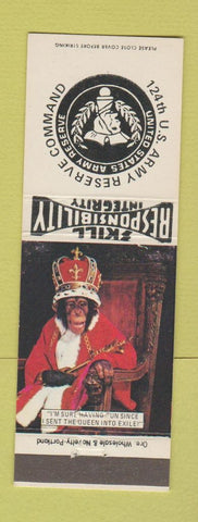 Matchbook Cover - US Army Reserve Command