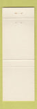 Matchbook Cover - Goose Egg Inn Capser WY YELLOW
