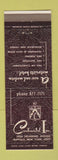 Matchbook Cover - Continental Inn Buffalo NY