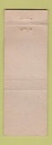 Matchbook Cover - El Fidel Hotel Albuquerque NM