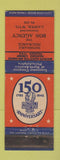 Matchbook Cover - Insurance of North American Bon Agency Casper WY