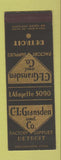 Matchbook Cover - CL Gransden Factory Supply Detroit MI SAMPLE