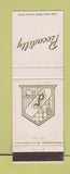 Matchbook Cover - Piccadilly Los Angeles CA