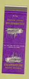 Matchbook Cover - Steamboat Inn Prescott WI