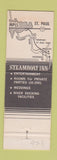 Matchbook Cover - Steamboat Inn Prescott WI