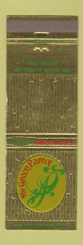 Matchbook Cover - Green Parrot Houston TX