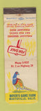 Matchbook Cover - Boyer's Game Farm Marysville CA POOR