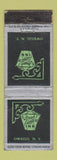 Matchbook Cover - Green Lantern Inn Owego NY WORN
