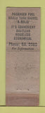 Matchbook Cover - St Paul Packaged Fuel MN POOR STRIKER WORN