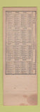 Matchbook Cover - Carl Gingrich District Supervisor Harrisburg PA Christmas WEAR