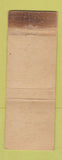 Matchbook Cover - Chrysler Silver Anniversary 1949 Omaha NE WORN