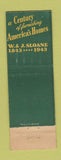 Matchbook Cover - W&J Sloane 1943 Furniture