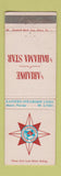 Matchbook Cover - Eastern Steamship Lines Miami FL Ariadne Bahama Star