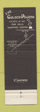 Matchbook Cover - Golden Pagoda Chinese Restaurant Orlando FL