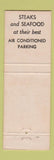 Matchbook Cover - Moock's Tavern St Petersburg FL