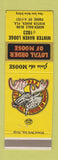 Matchbook Cover - Moose Lodge Winter Haven FL