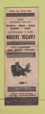 Matchbook Cover - Capitol Tavern WORN WHITE