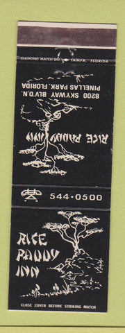 Matchbook Cover - Rice Paddy Inn Pinellas Park CA