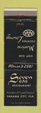 Matchbook Cover - Seven Seas Srestaurant Panama City FL WEAR