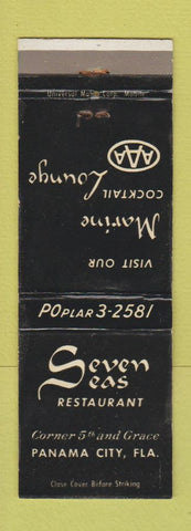 Matchbook Cover - Seven Seas Srestaurant Panama City FL WEAR