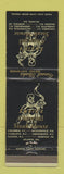Matchbook Cover - Swain's Charcoal Steak House Jacksonville FL Columbia SC