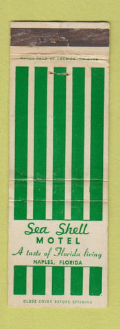 Matchbook Cover - Sea Shell Motel Naples FL WEAR