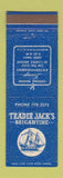 Matchbook Cover - Trader Jack's Brigantine Bradenton Beach FL
