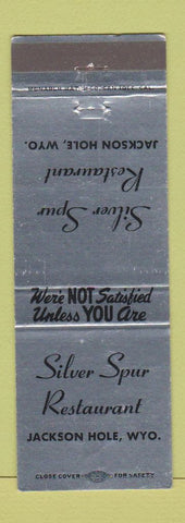 Matchbook Cover - Silver Spur Restaurant Jackson Hole WY